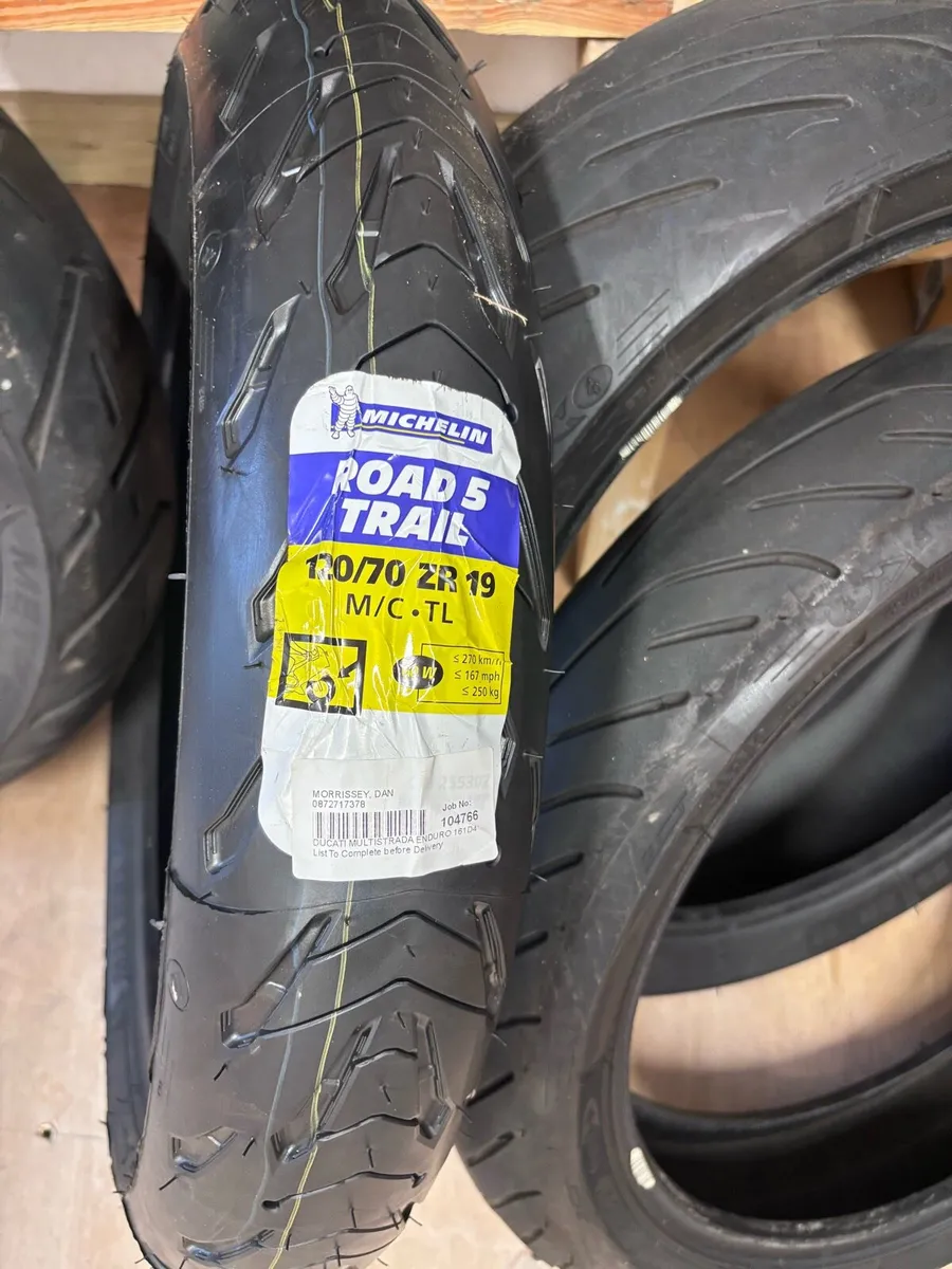 Motorcycle Tyres - Michelin / Metzeler - Image 2