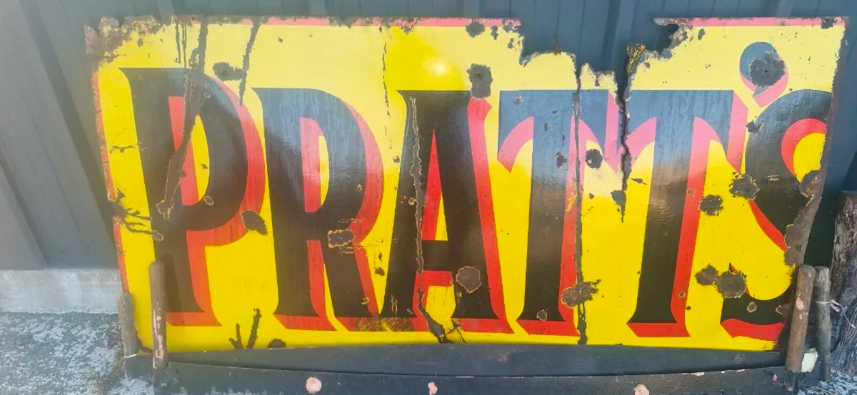 Enamel sign - Image 1
