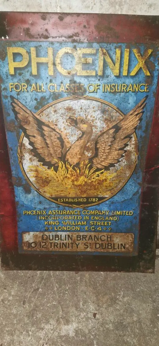 Antique sign - Image 2