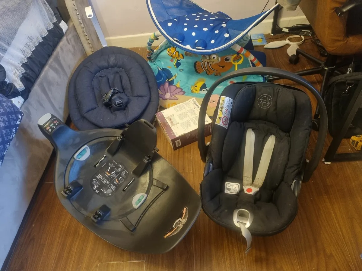 Baby car seat isofix cloud z , bounce chair, senso - Image 4