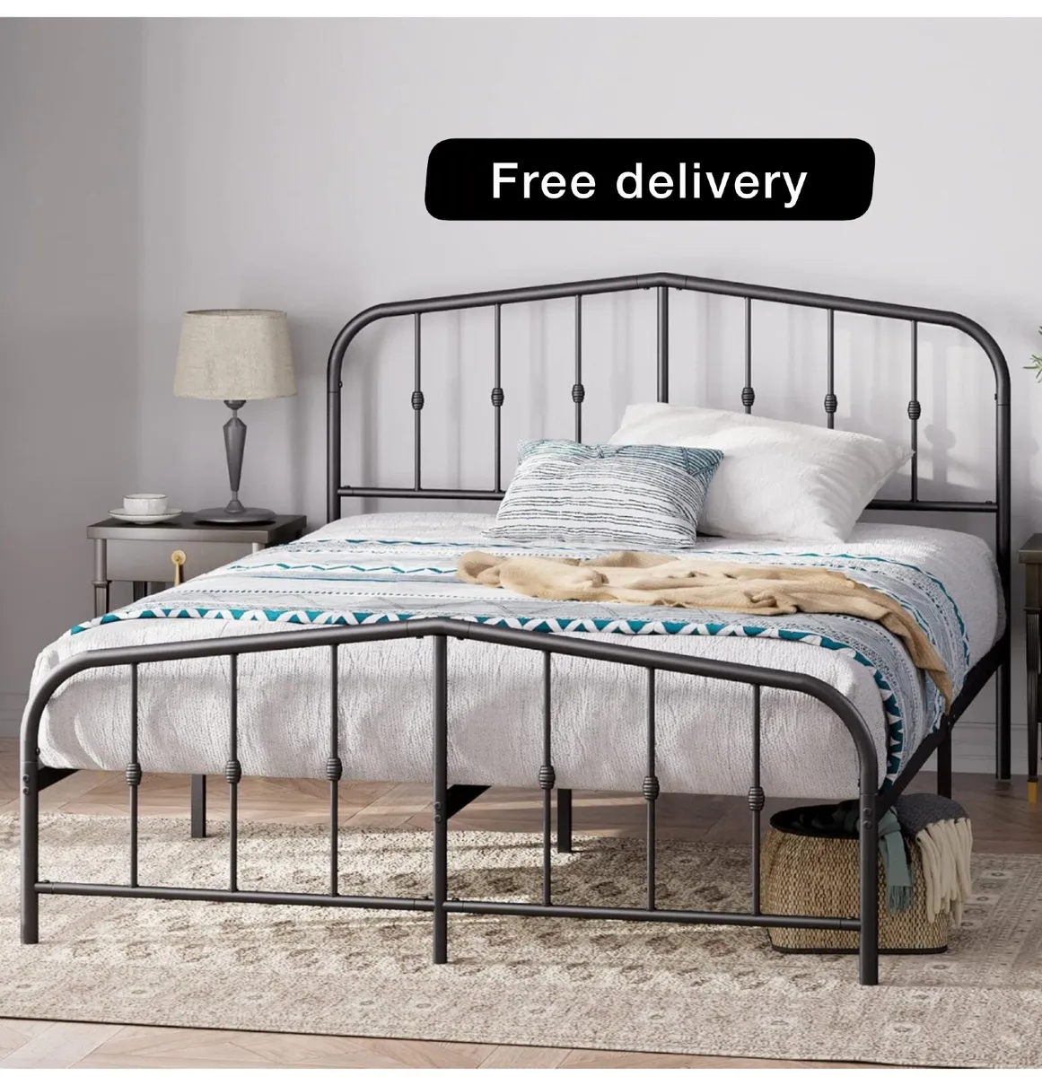Super King Bed frame - Bed 180x200 cm - Image 1