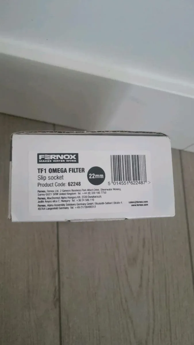 New Fernox Central Heating Filter - Image 3
