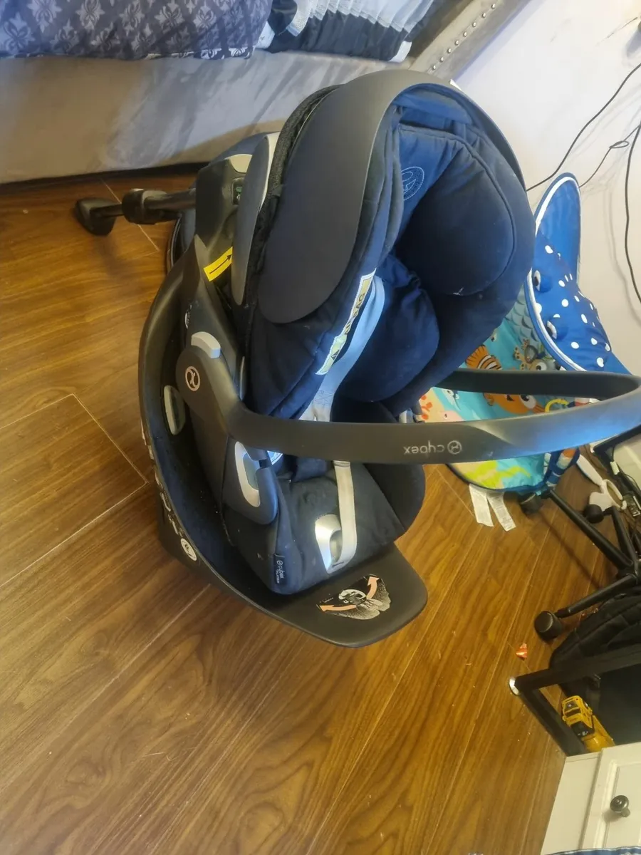 Baby car seat isofix cloud z , bounce chair, senso - Image 2