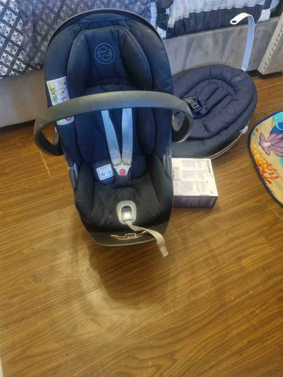 Baby car seat isofix cloud z , bounce chair, senso - Image 3