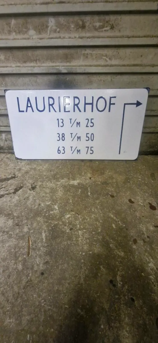 Enamel sign - Image 2