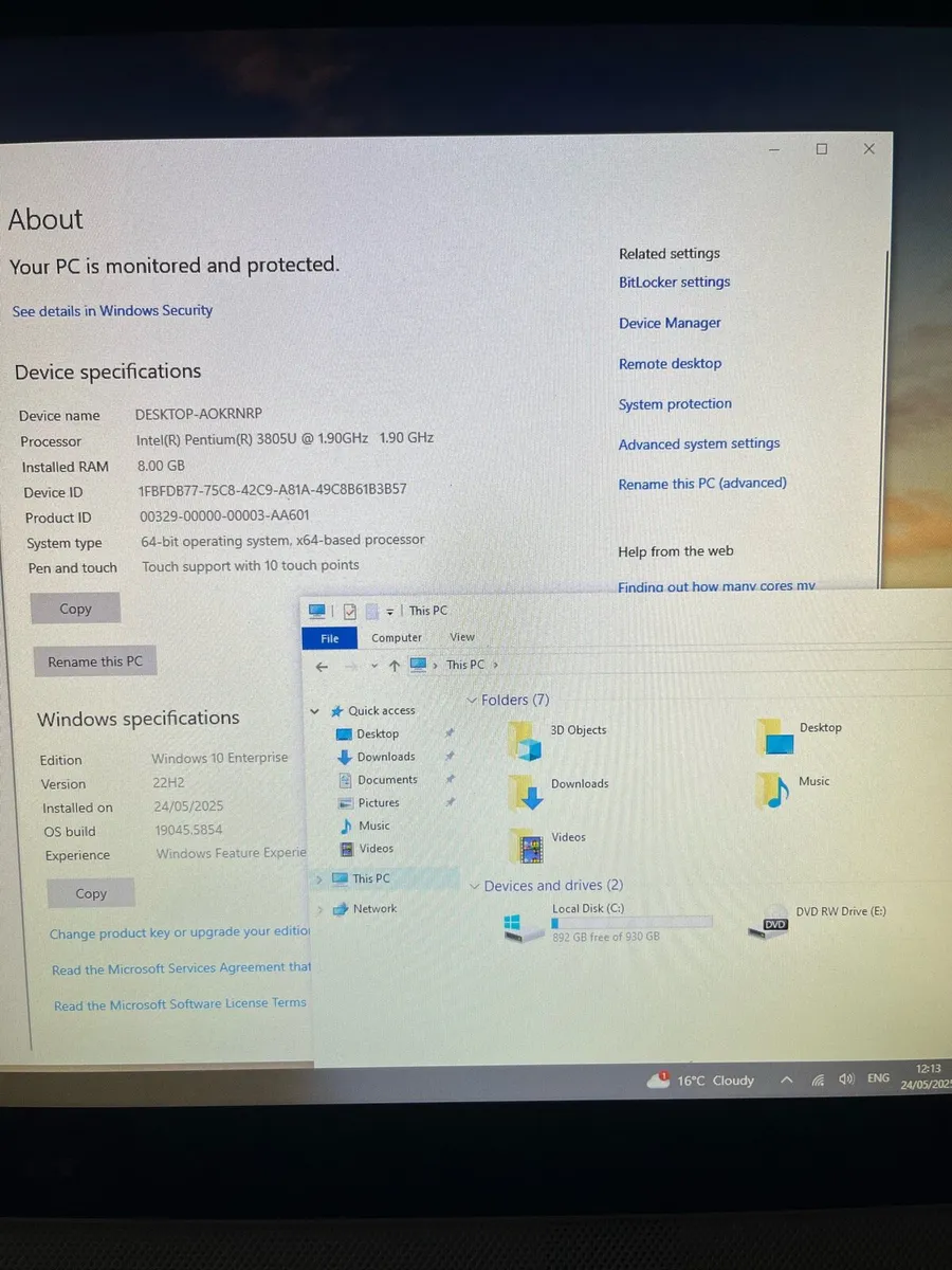Lenovo touchscreen pc - Image 4