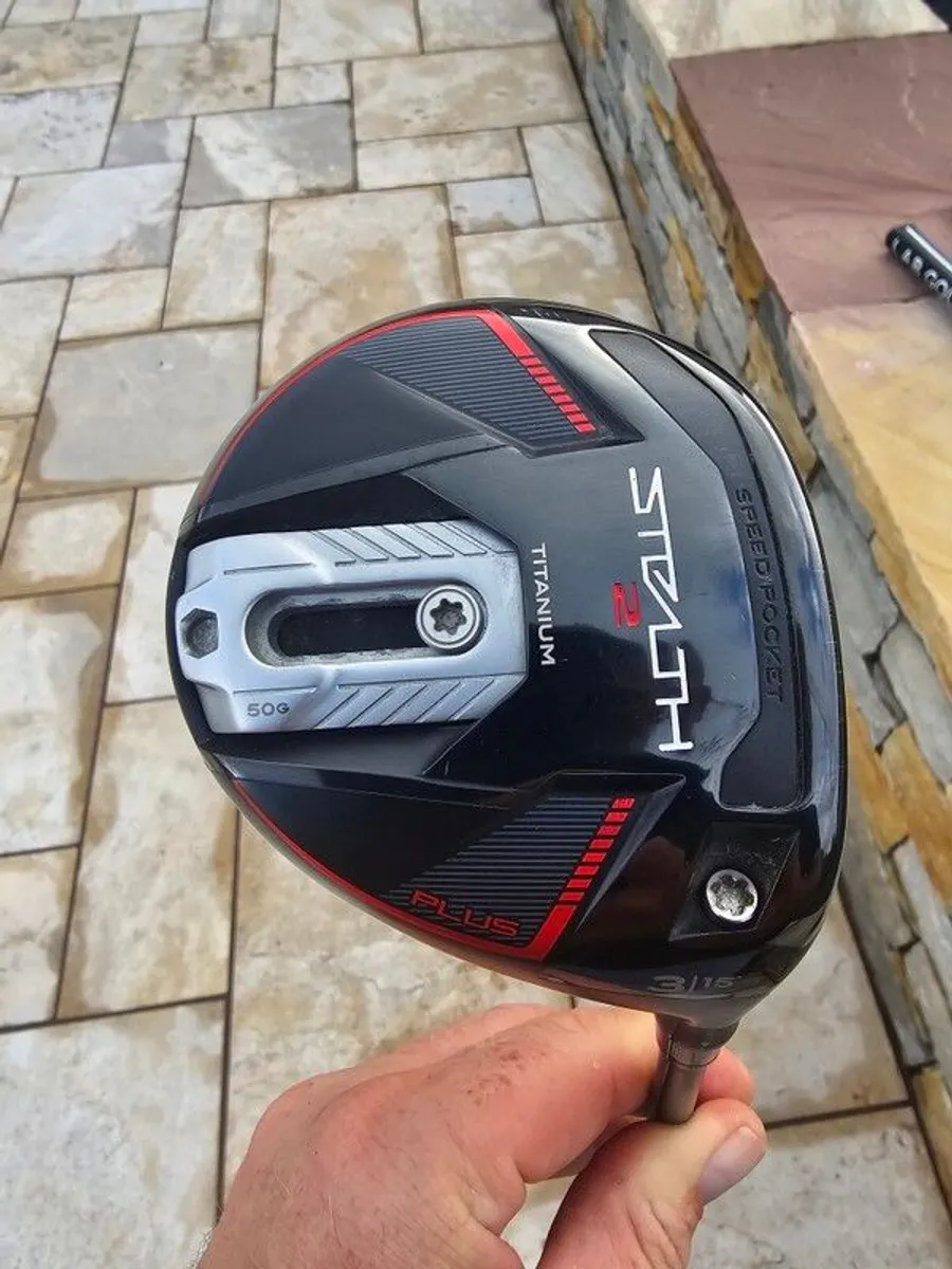 Stealth 3 wood Tour model x flex shaft 15 degree - Image 1