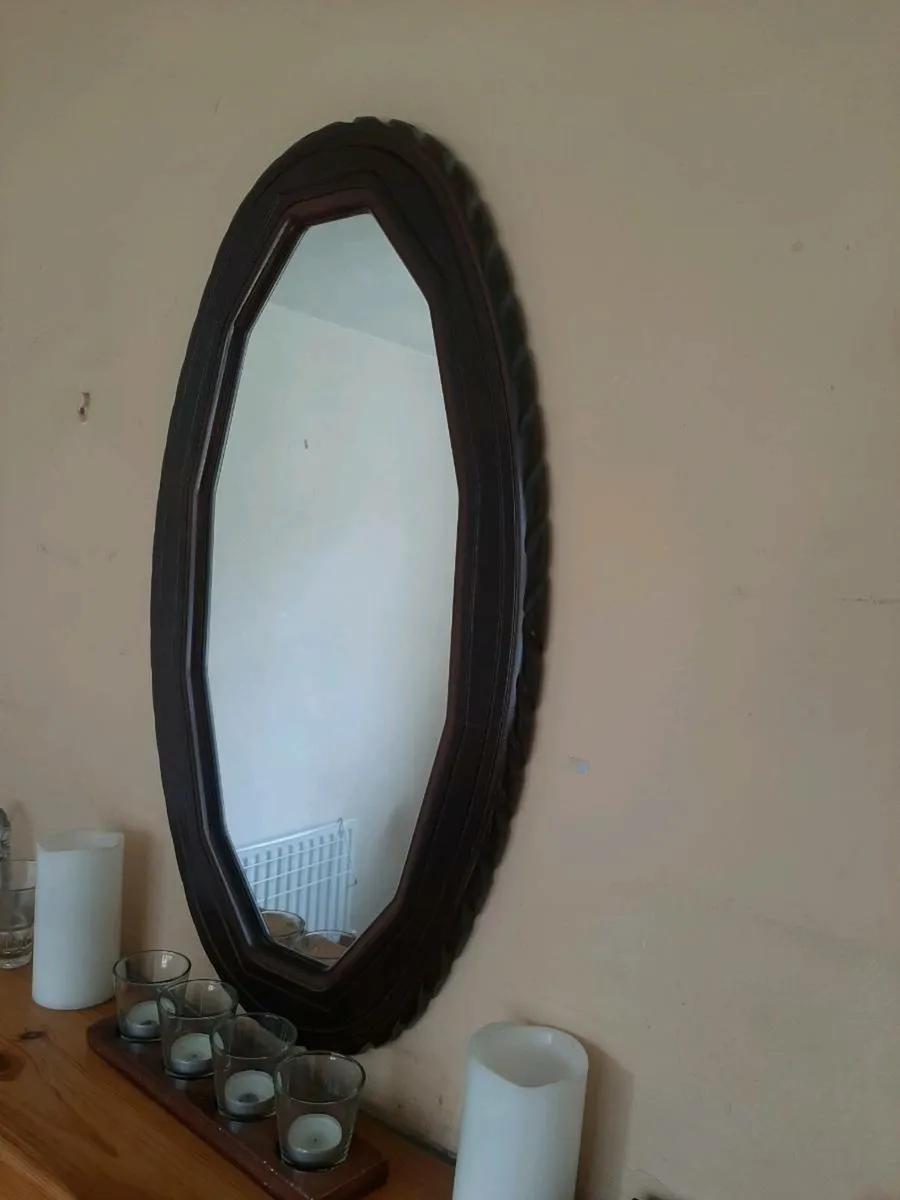 Coffee table with matching mirror - Image 2