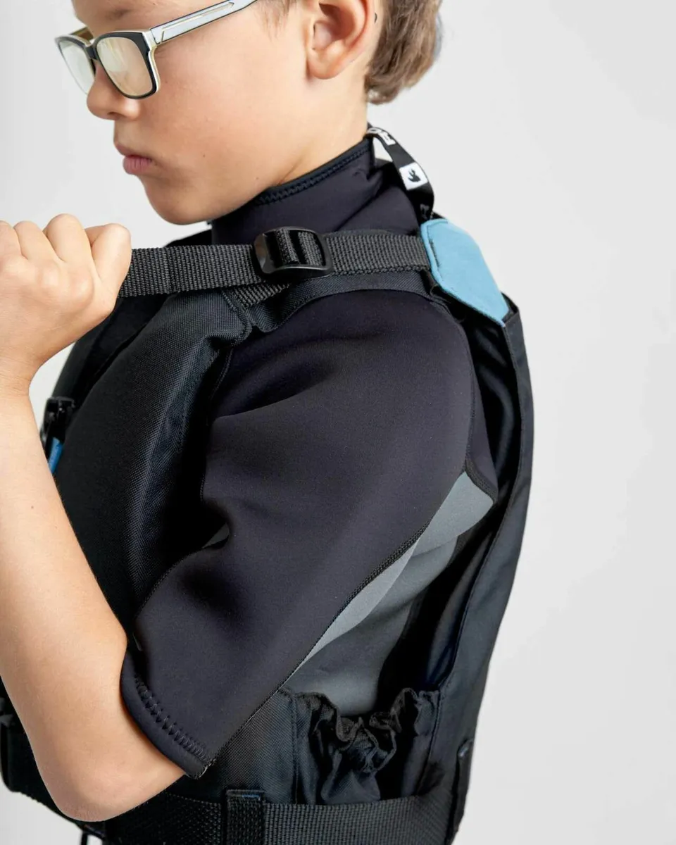 New R00STER Buoyancy Aids Front Zip Junior 30-40kg - Image 2