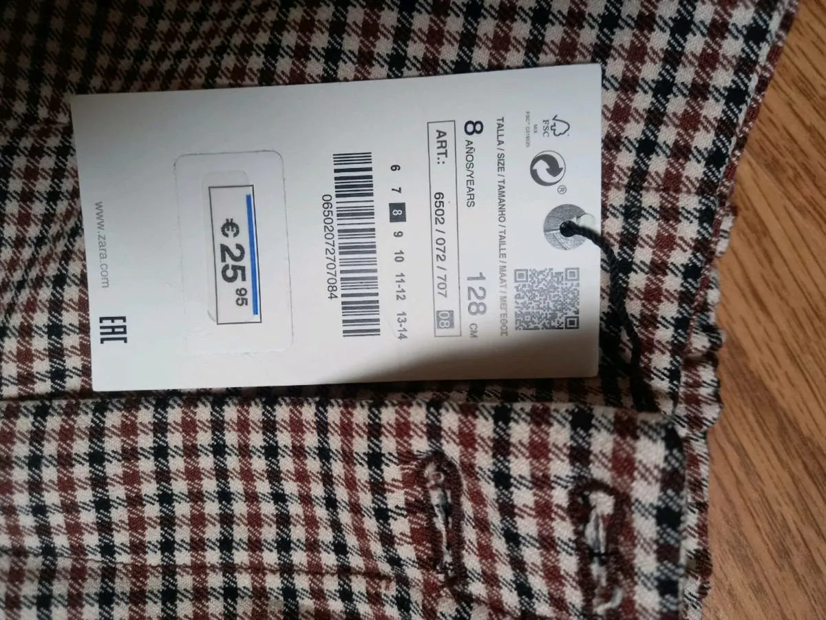 ZARA brand new girls trousers size 8yrs - Image 2