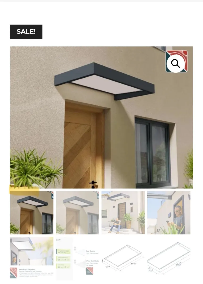 Brand New Sophia Door Canopy – Still in Packaging - Image 1