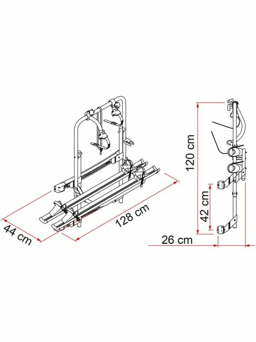 Fiamma Carry-Bike 200DJ Mercedes Sprinter/VW Craft - Image 2