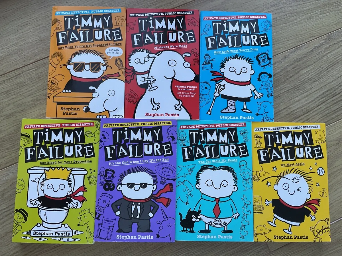 Timmy Failure Books x 7