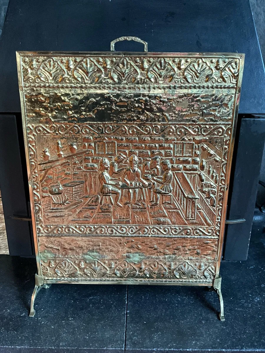 Brass Fire Screen - Image 1