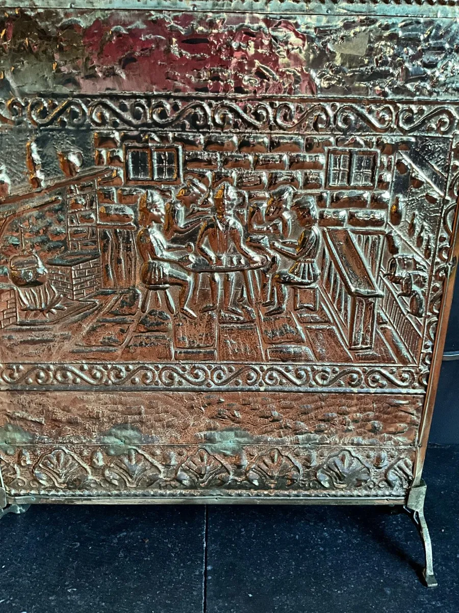 Brass Fire Screen - Image 2