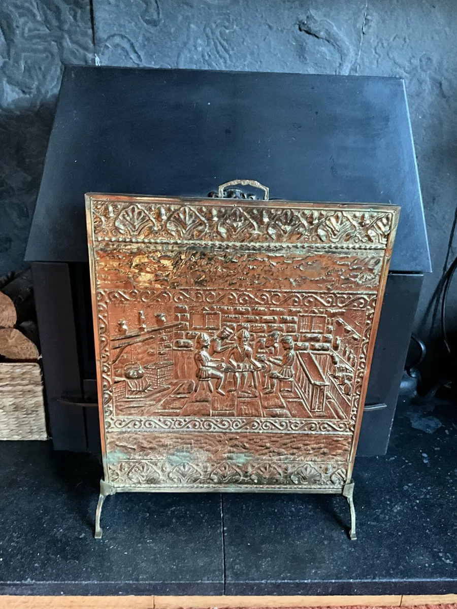 Brass Fire Screen - Image 4