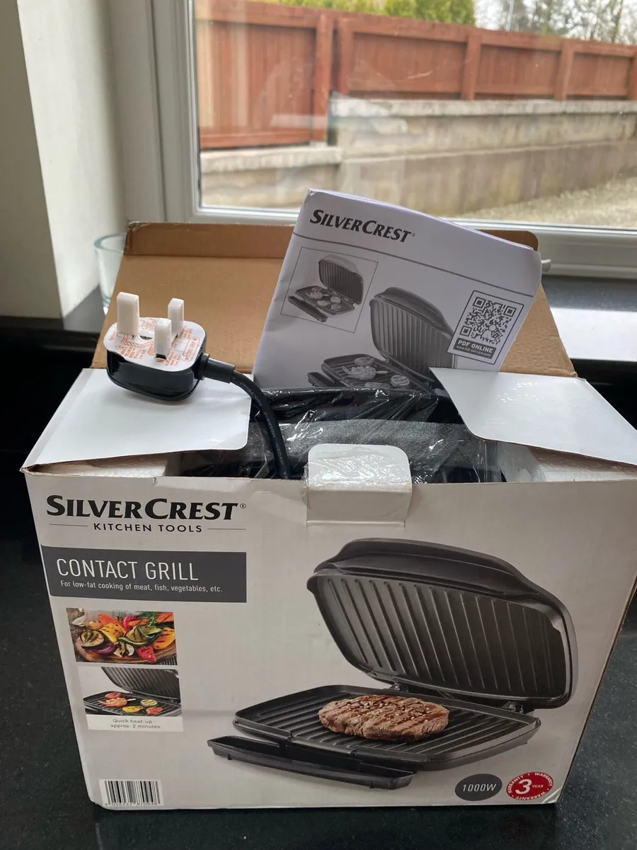 Siilvercrest Contact Grill - Image 1