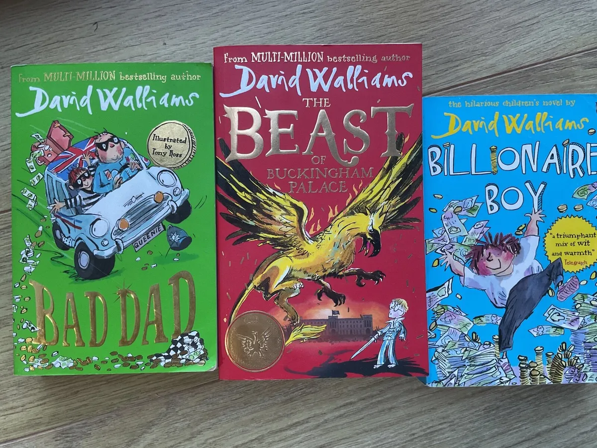David Williams books x 3