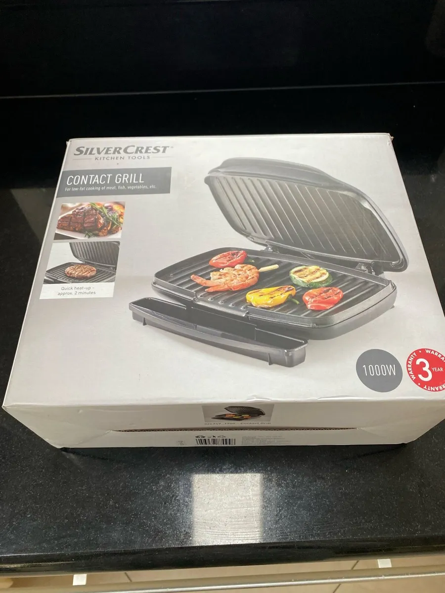 Siilvercrest Contact Grill - Image 4