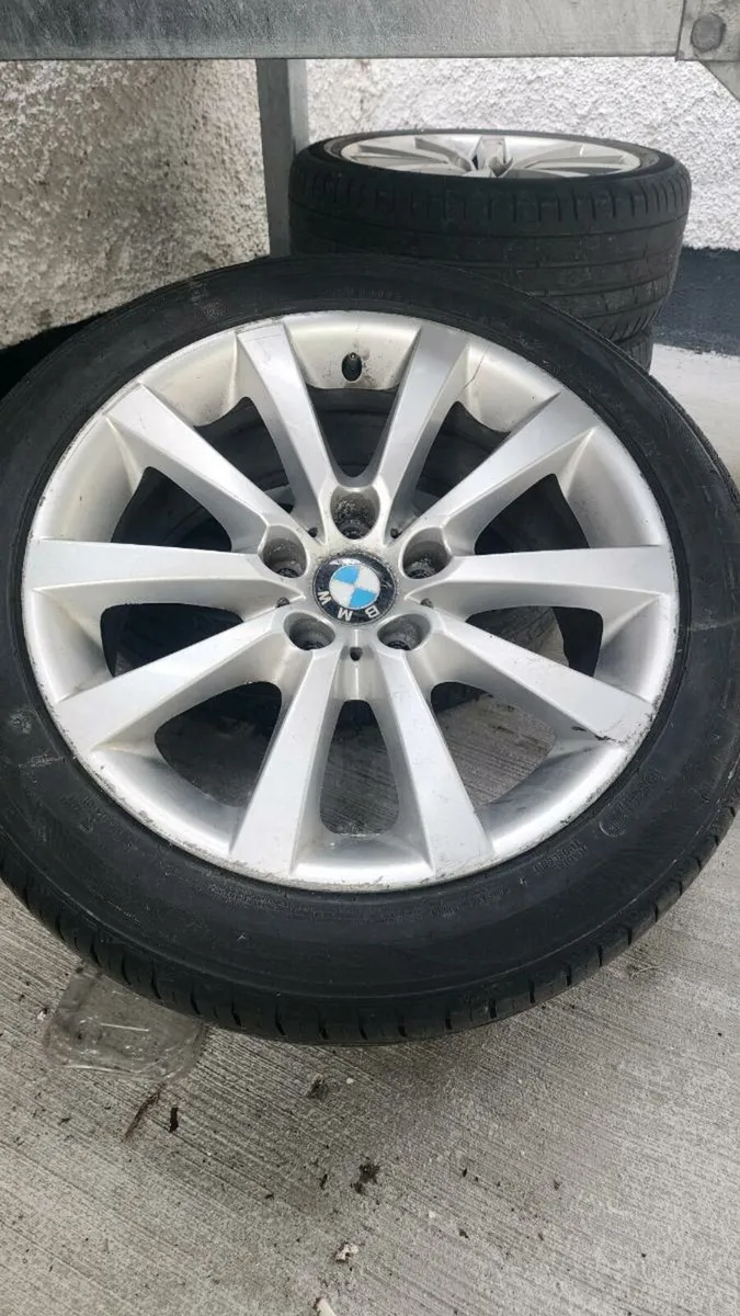 18"Bmw alloys+tyres - Image 1