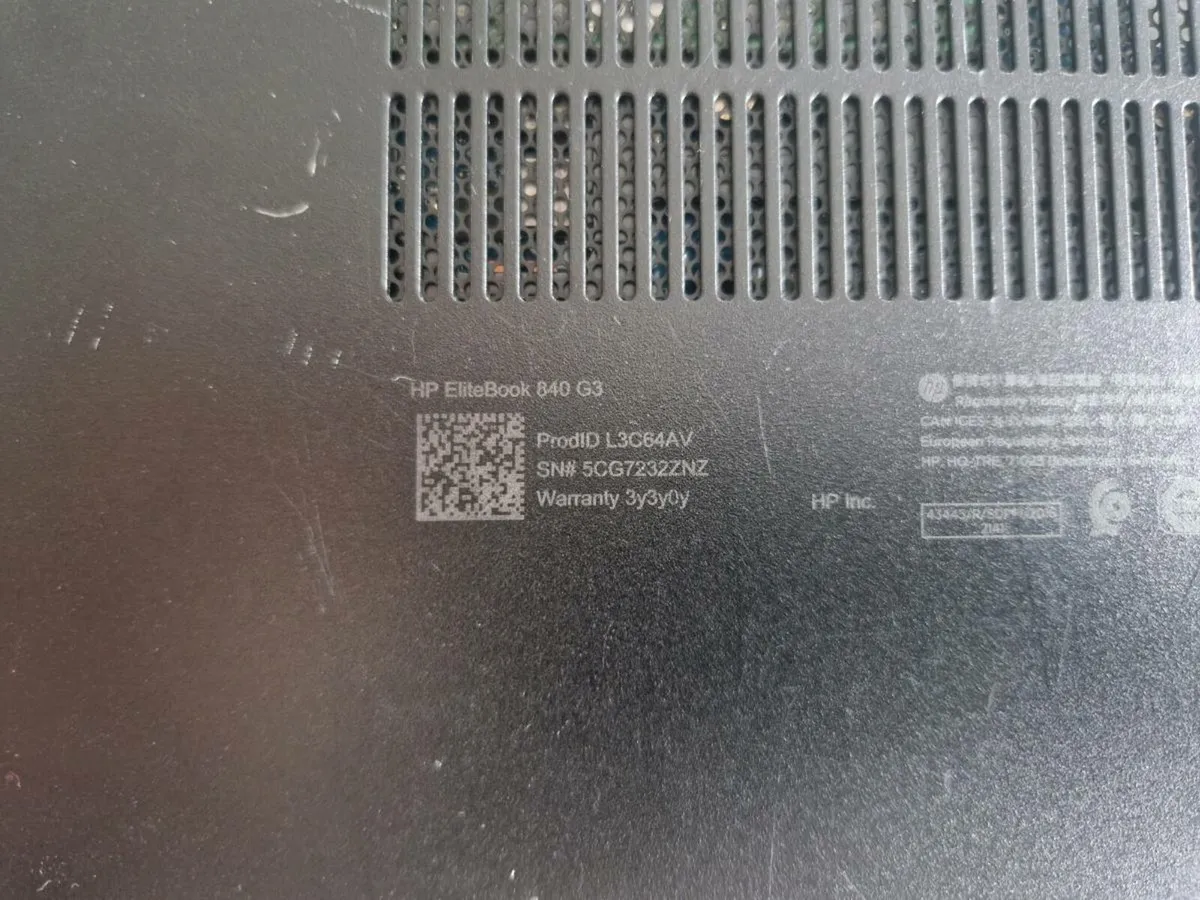 HP Elitebook 840 G3 - Image 3