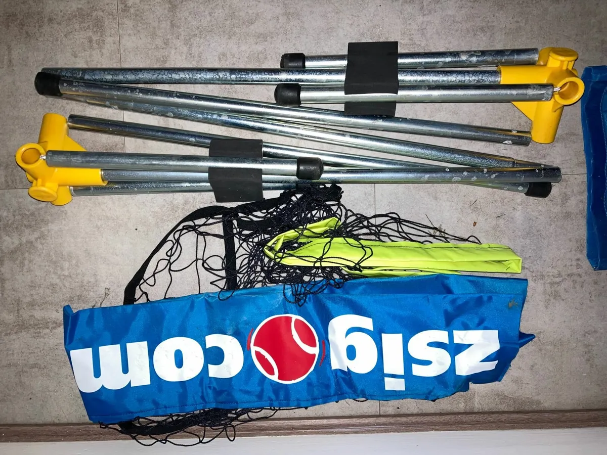 ZSIG Early Years Mini Tennis Net - 1.8m Portable - Image 1