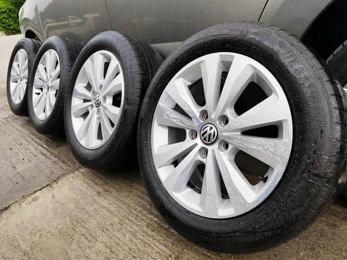16" VW alloy wheels - Image 1