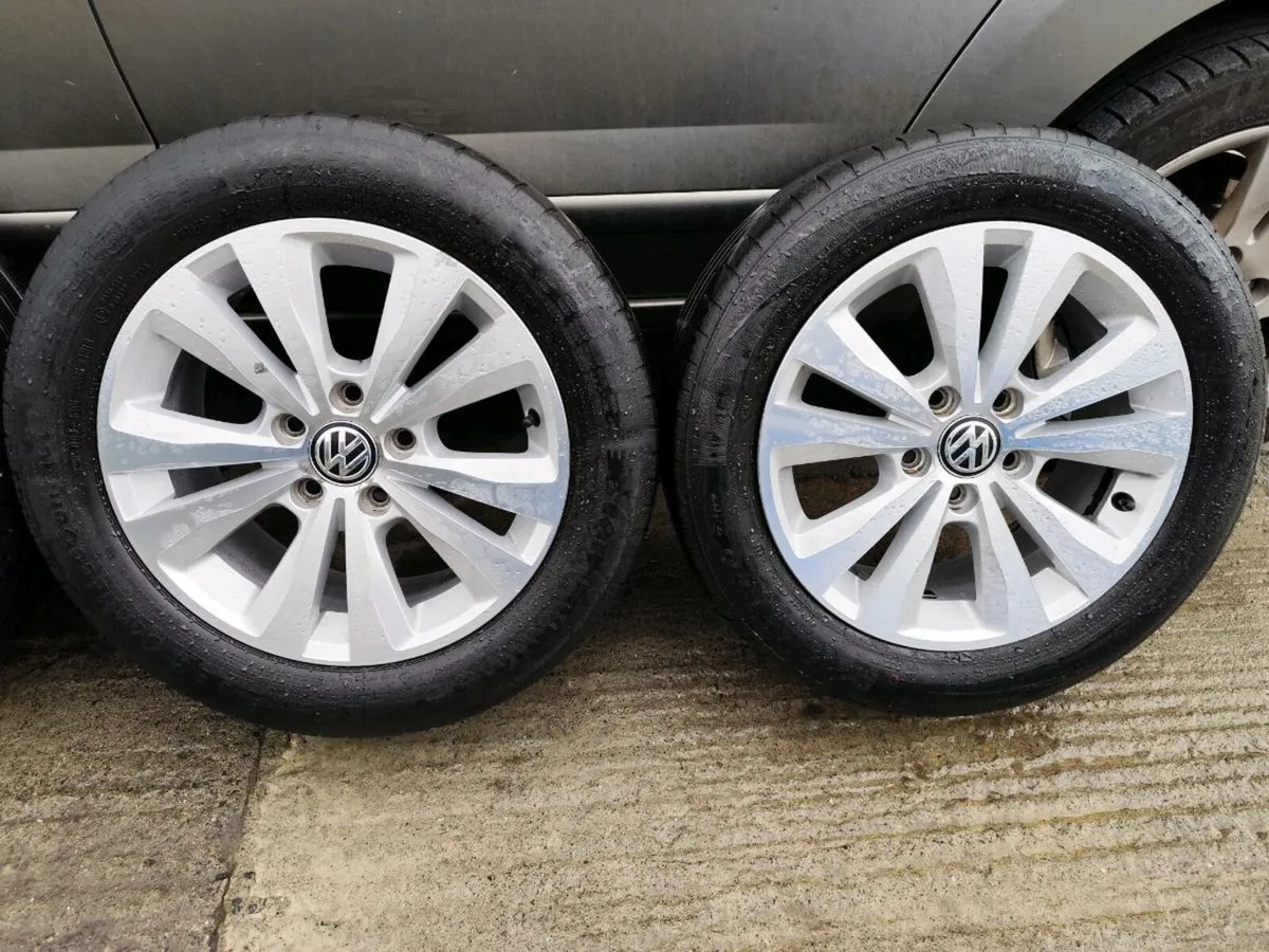 16" VW alloy wheels - Image 2