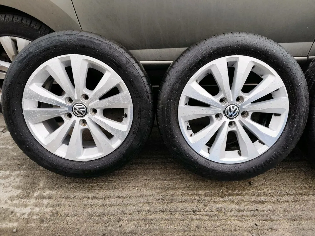 16" VW alloy wheels - Image 3