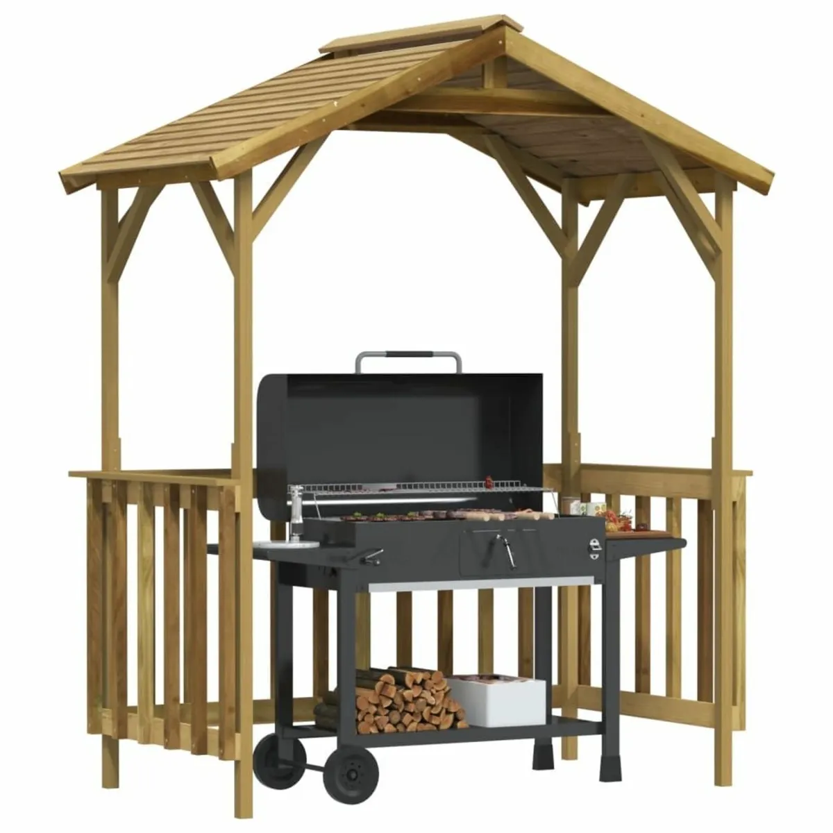 [Free P&P] New Barbeque BBQ Garden Shed Shelter - Image 2