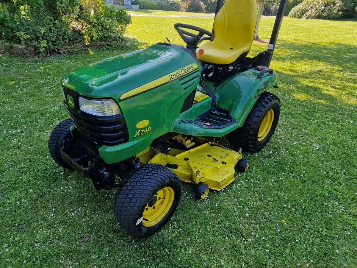 John Deere 24hp tractor ride on mower lawnmower - Image 3