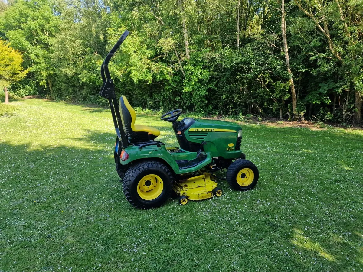 John Deere 24hp tractor ride on mower lawnmower - Image 4
