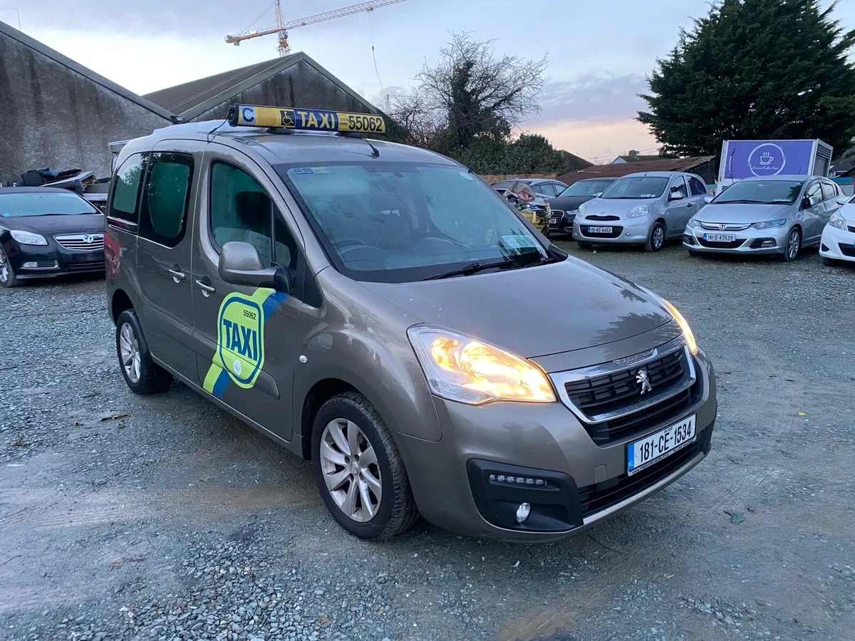 Taxi Rent 2018 Peugeot Partner Wheelchair - Image 1
