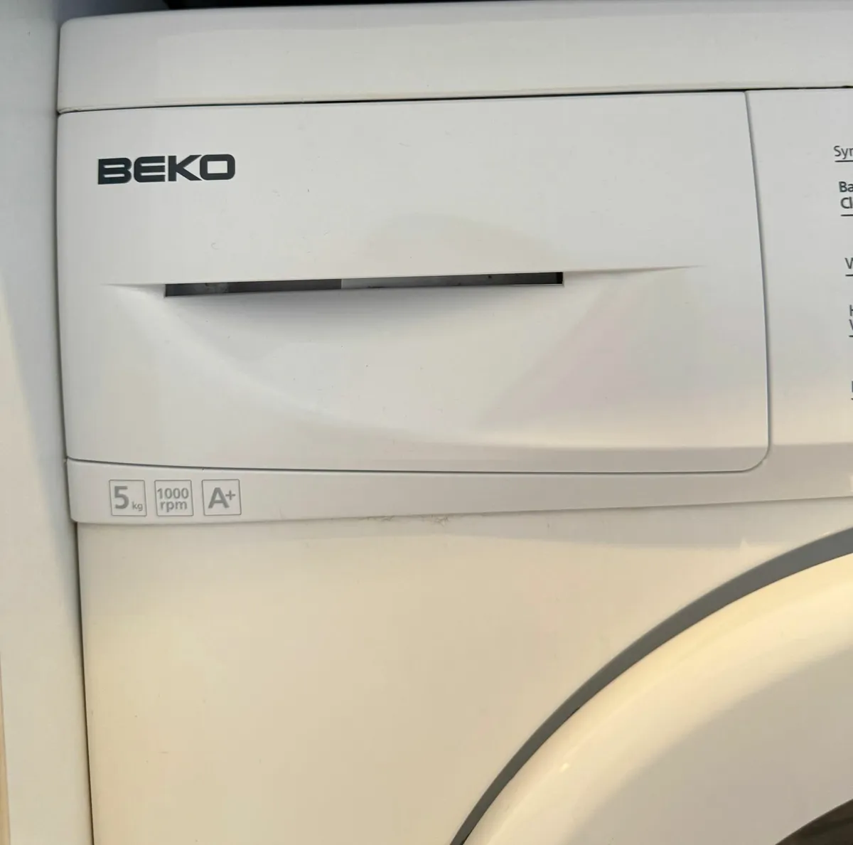 Beko WMB 51021 W Washing Machine – White - Image 3