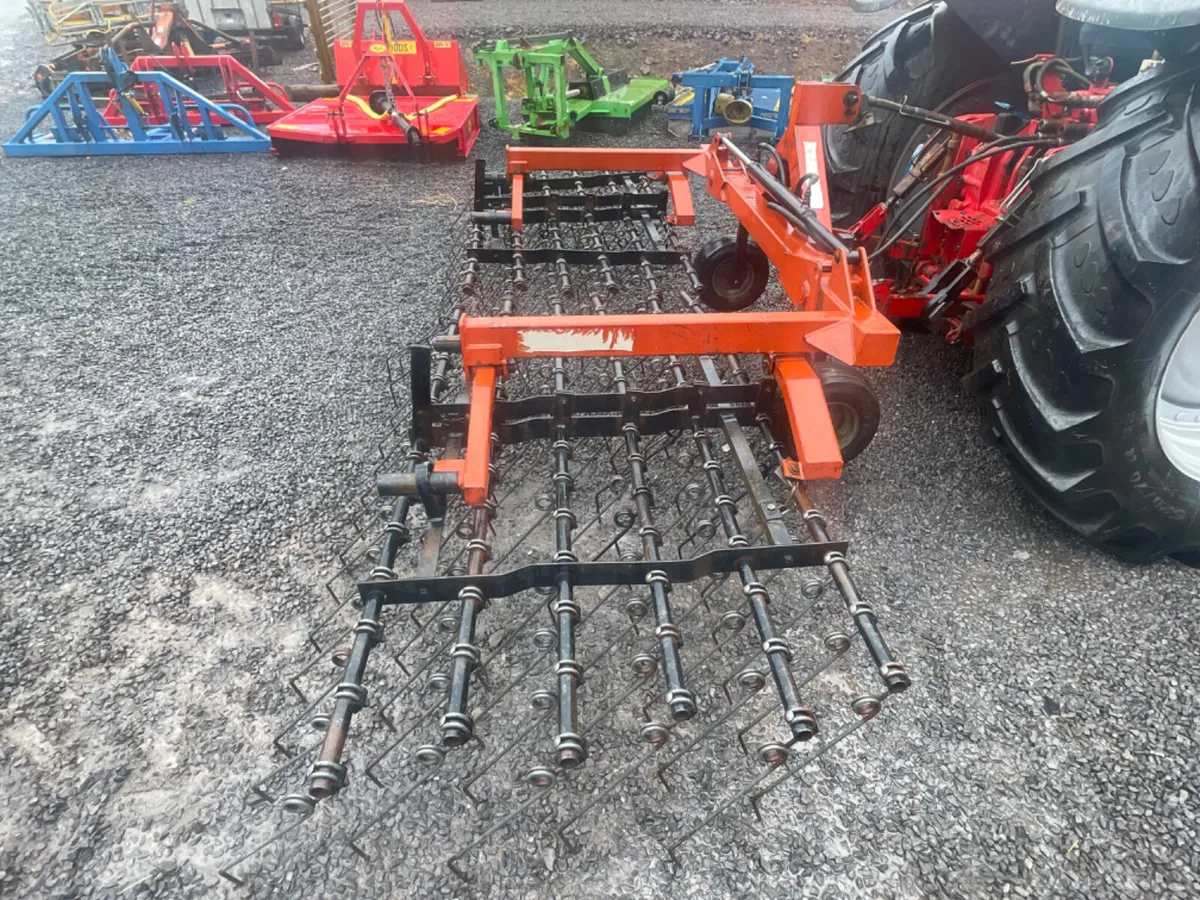 Quantock 4 metre grass tine Harrow - Image 2