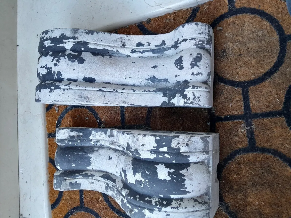 Portland Stone Corbels from Fireplace - Image 3