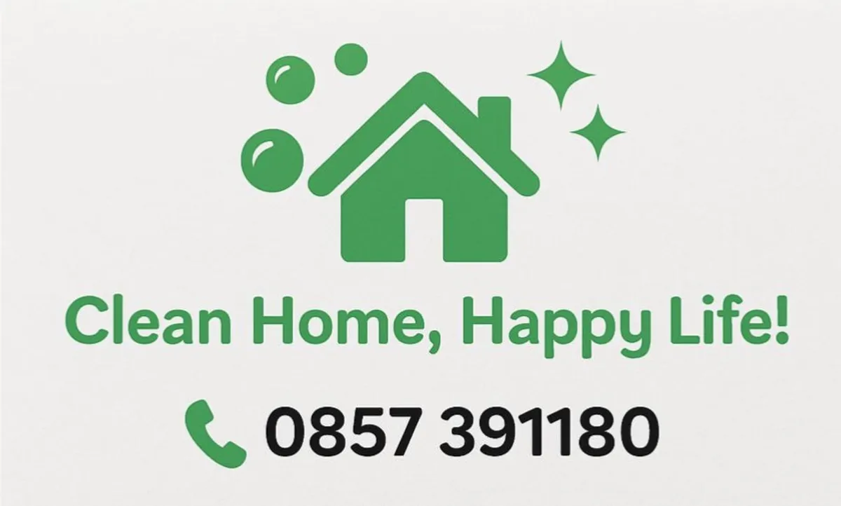 Clean home , happy life