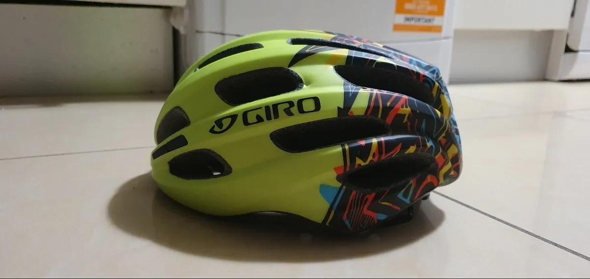 Giro Junior Bicycle Helmet - Matte Lime - Image 1