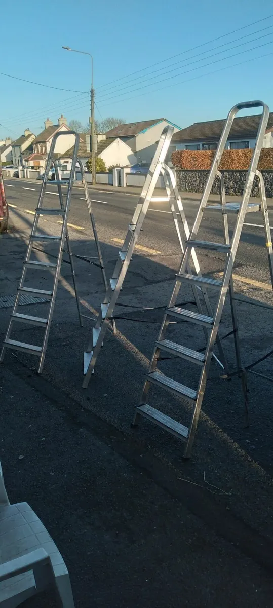 Step ladder6 foot long 1 left price too sell - Image 4