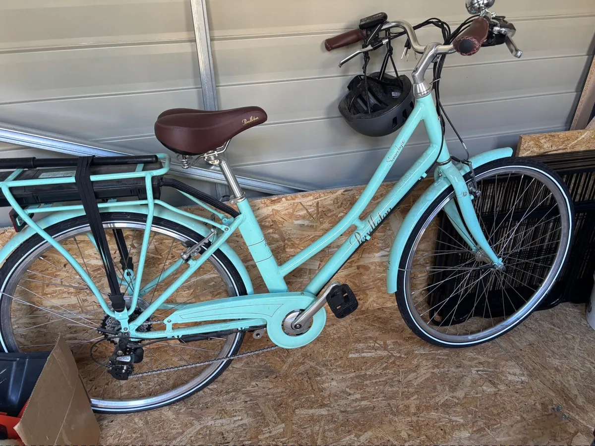 Pendleton Somerby-E Electric Hybrid Bike (Mint) - Image 3