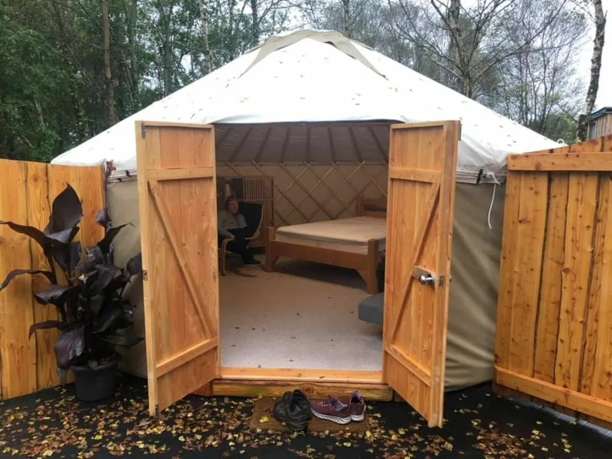 yurt glamping units - Image 4