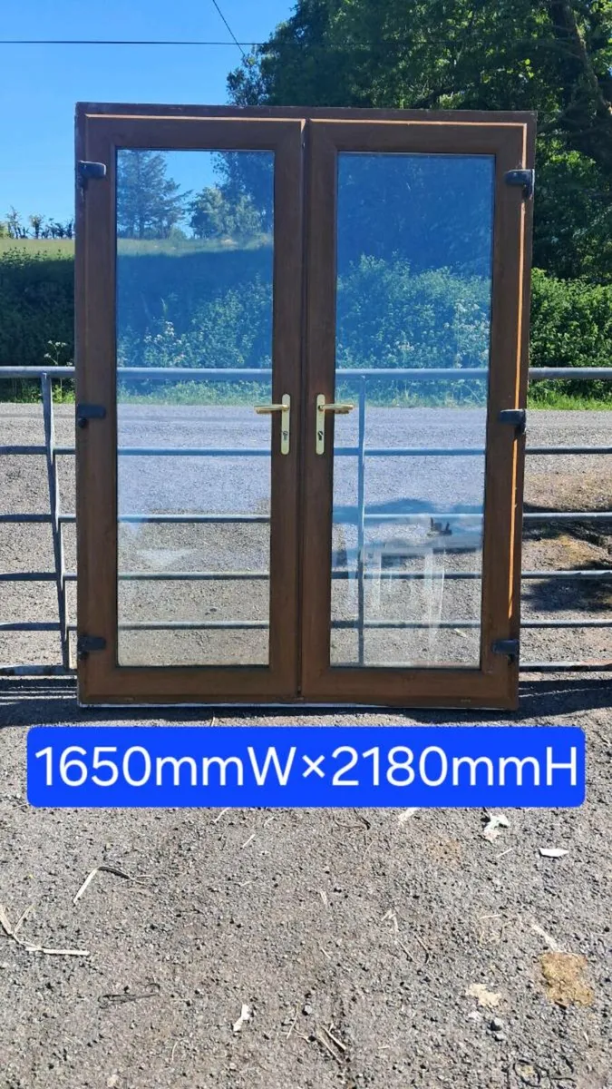 PVC FRENCH DOORS
