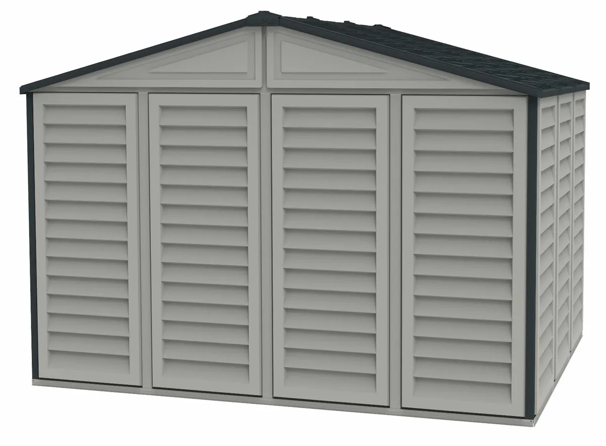 WoodBridge PLUS II 10.5×8 Vinyl Sheds - Image 3