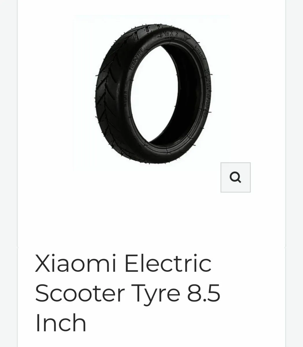 Brand New Original scooter tire+tube set 8.5inch - Image 2