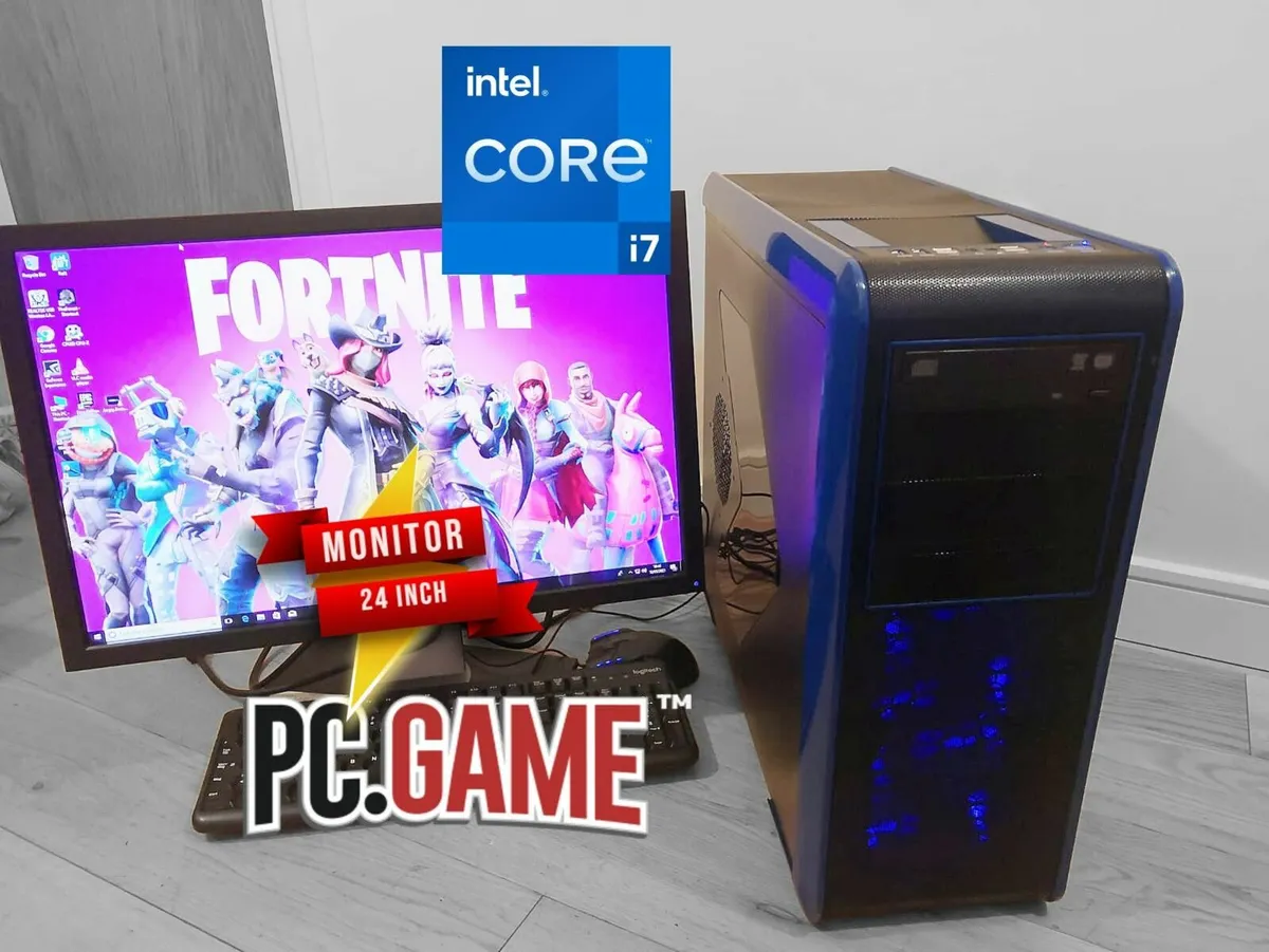 FAST PC GAMING COMPUTER MONITOR PC - Image 1