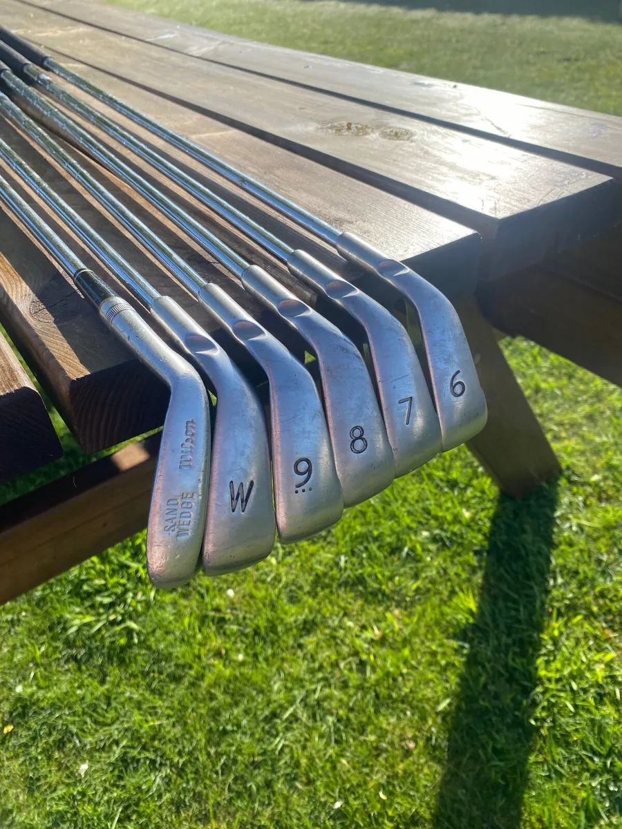 Ping Irons + Wilson Wedge (Clubs one inch shorter) - Image 1