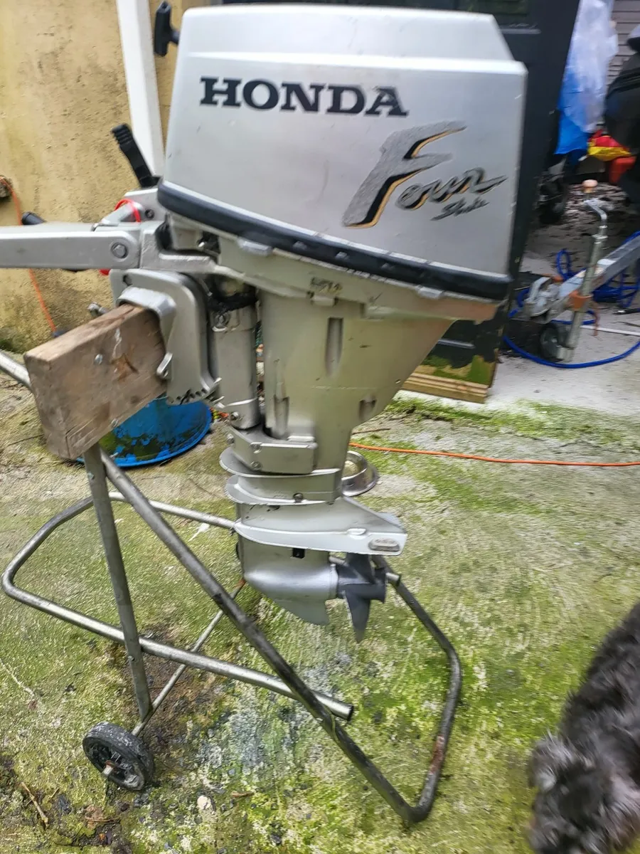 shortshaft honda 9.9hp 4 stroke runs like new - Image 3