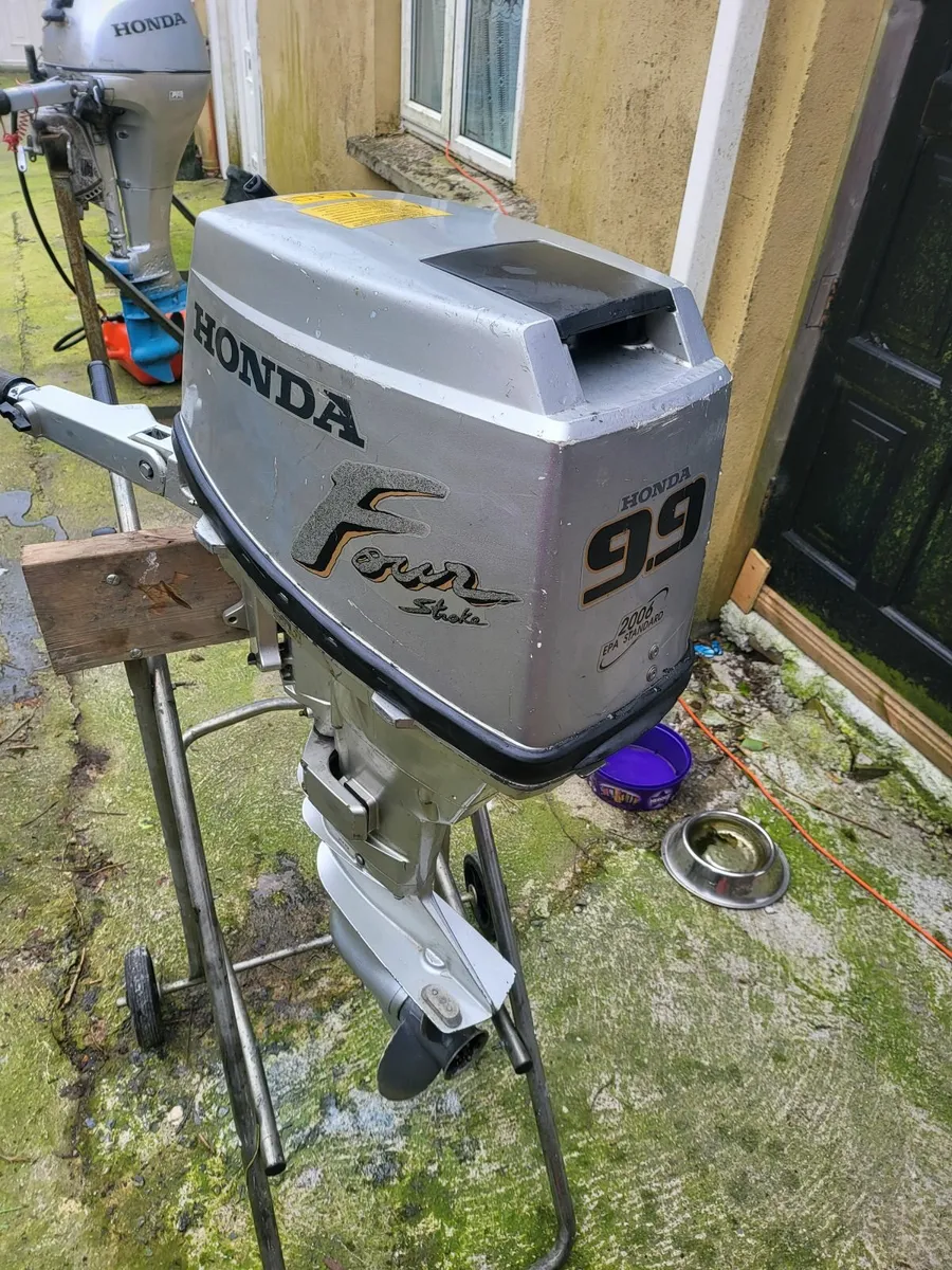 shortshaft honda 9.9hp 4 stroke runs like new - Image 4