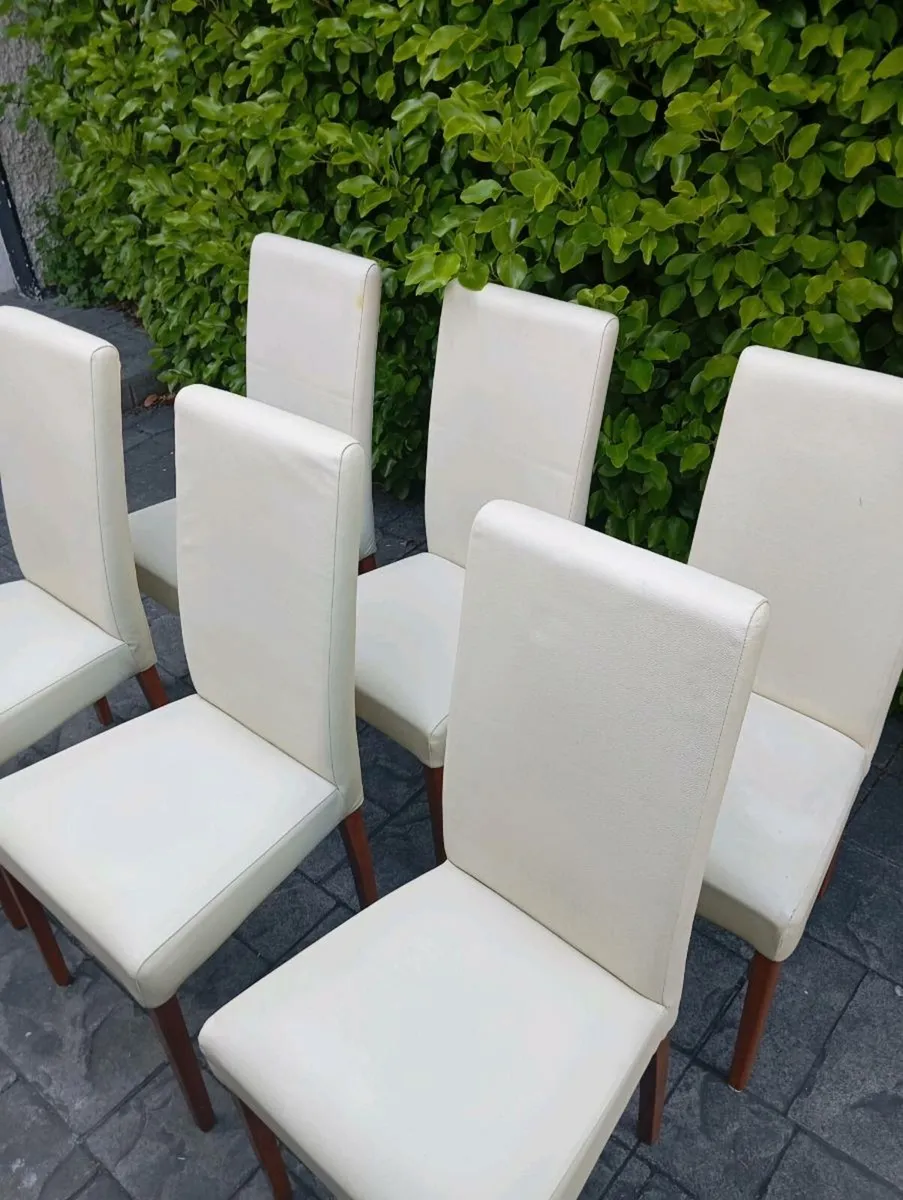 Set of 6 dining room chairs - Image 2