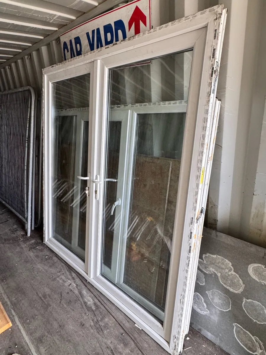PVC French doors and tilt and turn window. - Image 1